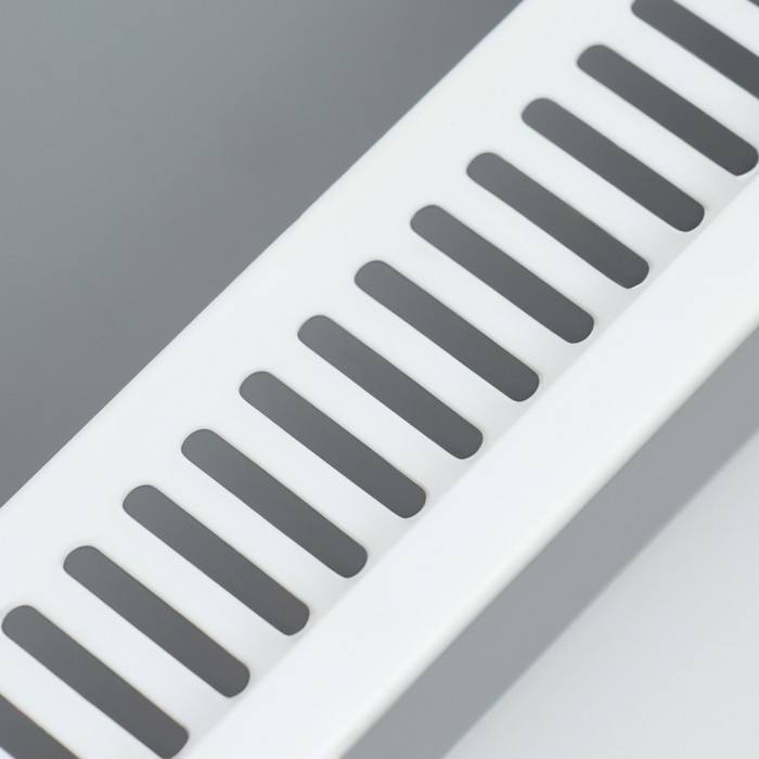 Туалет с бортом, 40х29х15 см, серый