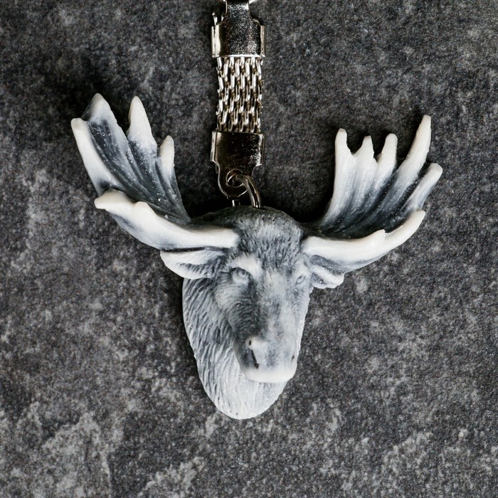 Брелок "Голова лося" 4см