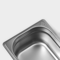 Гастроемкость 1/3x100 мм, 325x176x100 мм, толщина 0,8 мм Гастроемкость 1/3x100 мм, 325x176x100 мм, толщина 0,8 мм