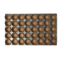 Набор для рассады: торфяной горшок 6 &times; 6 см, кассета на 40 ячеек, Greengo