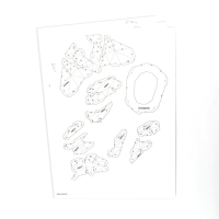 Полигональная фигура из бумаги &laquo;Кошка&raquo;, 12 х 30 х 18 см