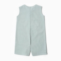 Комбинезон детский без рукавов MINAKU, цвет серо-зеленый, рост 62-68 см