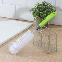 Ёрш для посуды Доляна Green day, 31&times;5 см, анатомическая ручка