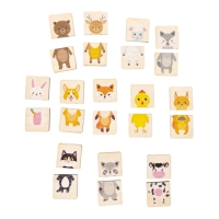 Пазлы из дерева &laquo;Половинки. Животные&raquo;
