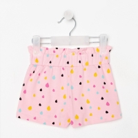 Шорты для девочки с рюшей KAFTAN "Unicorn", размер 32 (110-116)
