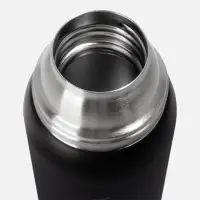 Термос Relaxika 750 со стикерпаком, черный