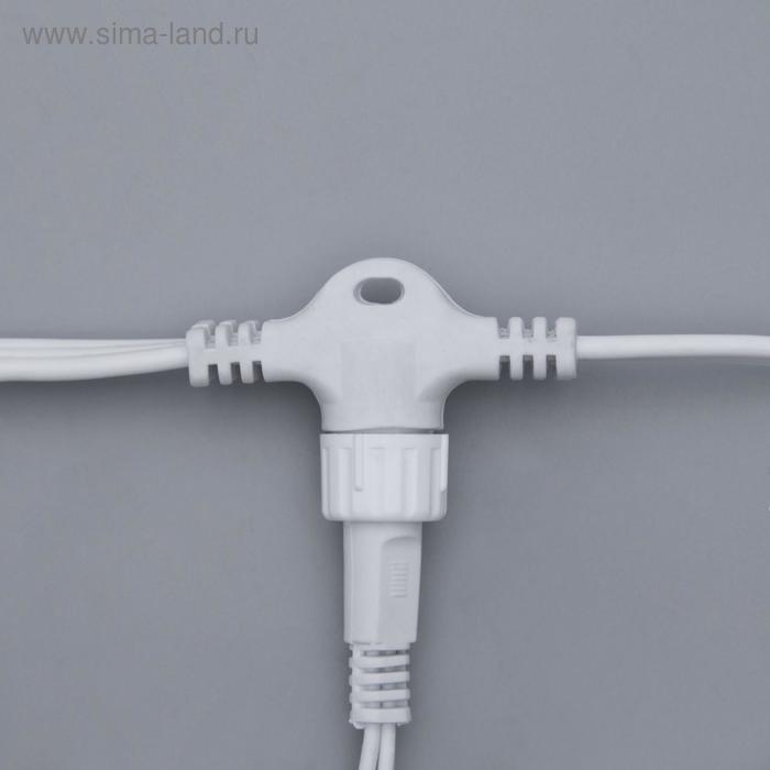 Гирлянда &laquo;Занавес&raquo; 2 &times; 1.5 м, IP44, УМС, белая нить, 360 SMD-LED, свечение белое, 220 В