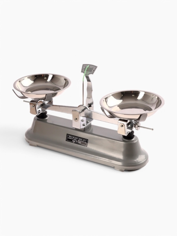 Весы лабораторные, с набором гирь 2000 г.