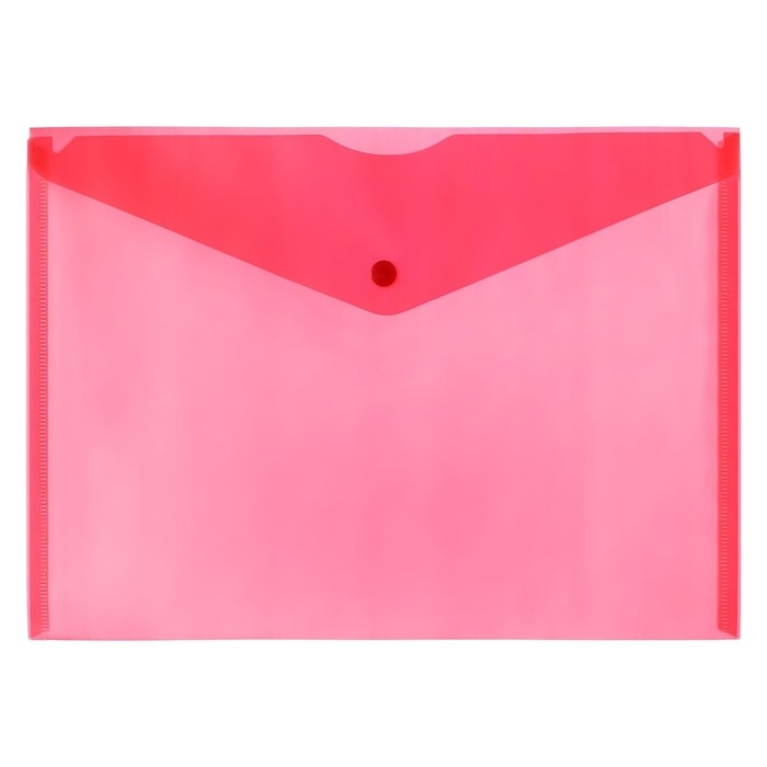 Набор папок-конвертов на кнопке 5 штук, А4, 120 мкм, Calligrata, прозрачные, микс Набор папок-конвертов на кнопке 5 штук, А4, 120 мкм, Calligrata, прозрачные, микс