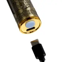 Машинка для стрижки LTRI-28, портативная, 300 мАч, 4 насадки, USB