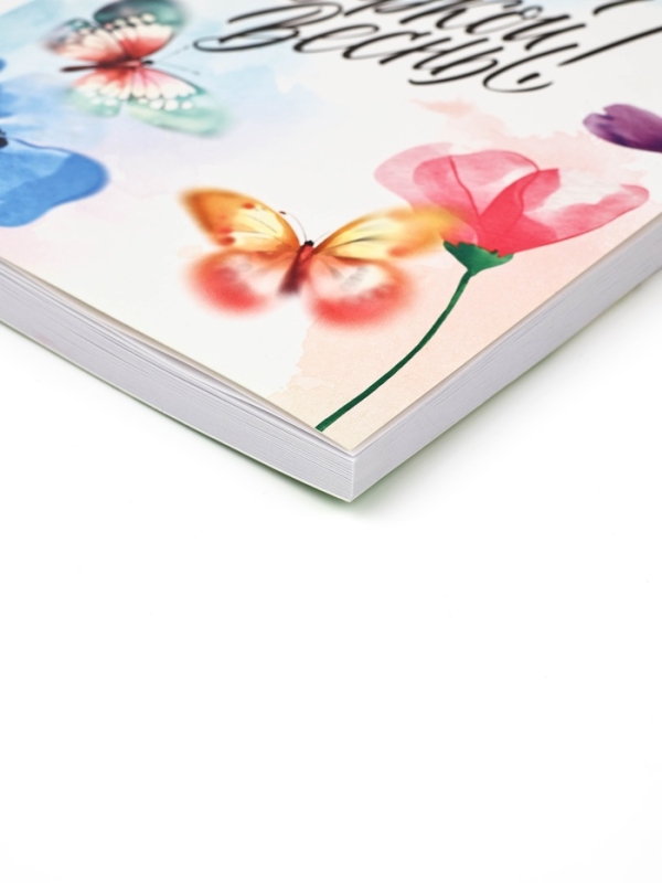 Набор: ежедневник А5, магнитные закладки и ручка "Яркой весны"