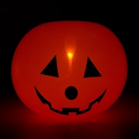 Шар латексный 12" &laquo;Тыква со светом&raquo;