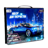 Набор для рисования &laquo;Крутая тачка&raquo;, 150 предметов