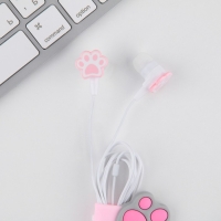 Наушники вакуумные, держатель для проводов &laquo;Oh, my cat&raquo;, мод. VBT 1.4, 12,5 х 8,5 см.