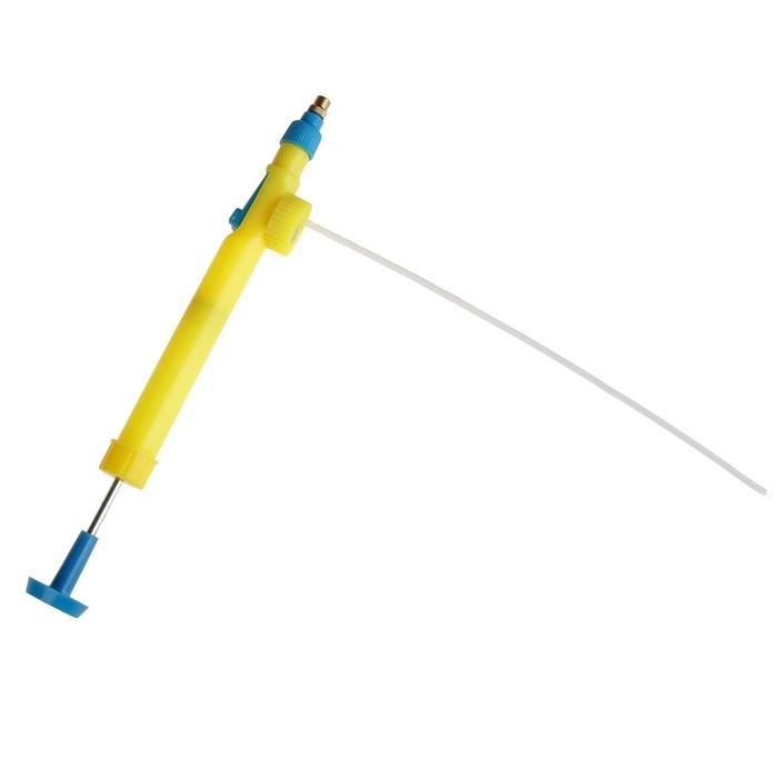 Опрыскиватель ручной, длина 29 см, резьба под пульверизатор/бутылку, пластик