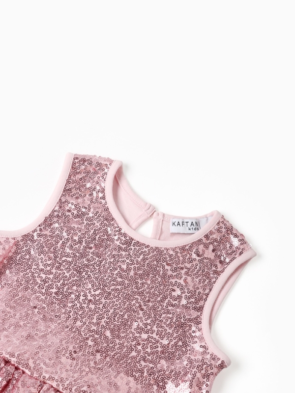 Платье детское нарядное KAFTAN рост 100, сиреневый