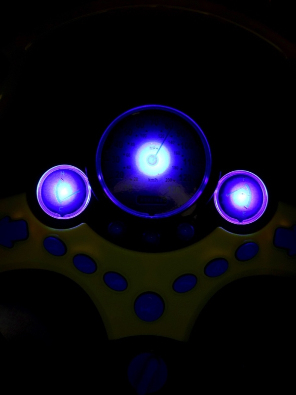 Руль музыкальный "Cупер водитель", свет и звук , работает от батареек В ПАКЕТЕ