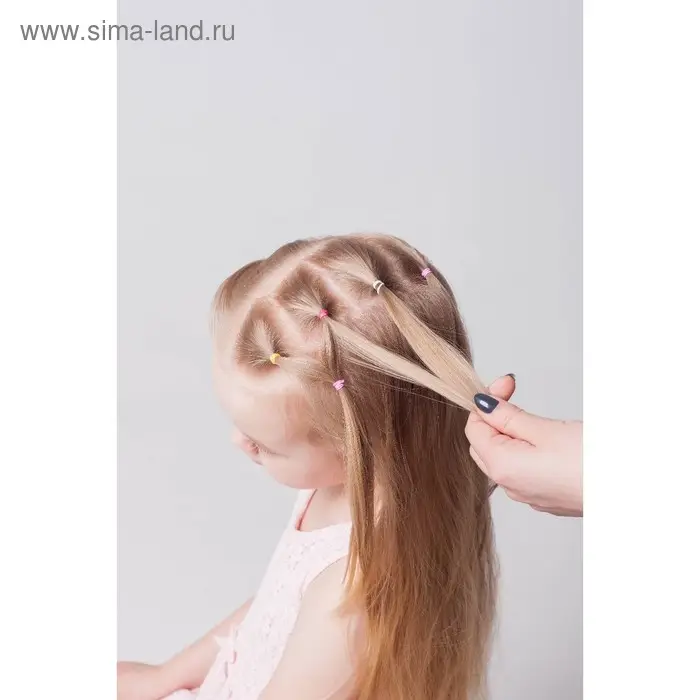 Резинки для афрокосичек, набор 80 шт., &plusmn;5 шт.