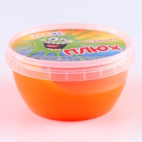 Слайм &laquo;Плюх&raquo; контейнер 350 г, оранжевый
