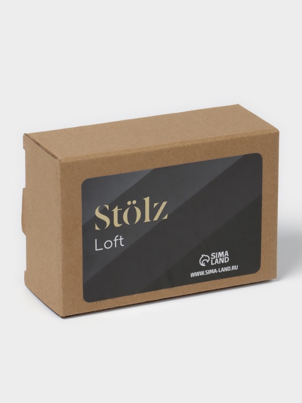 Мыльница настенная, цвет черный