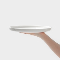 Тарелка без борта высокая d=26