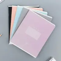 Тетрадь в линейку 12 листов А5, на скрепке &laquo;Цветная обложка&raquo;, обложка мелованный картон, блок №2, 5 видов МИКС