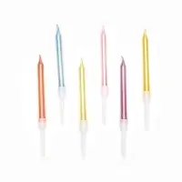 Свечи для торта &laquo;Пати&raquo; 6 см, с ножкой 9,5 см