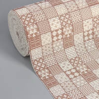 Коврик для ванной комнаты &laquo;Преображение&raquo;, ширина 80 см, рулон 15 м, цвет коричневый