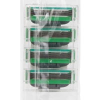 Сменные кассеты Gillette Mach3 зеленые 16 шт Сменные кассеты Gillette Mach3 зеленые 16 шт