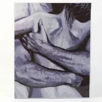 Алмазная вышивка полное заполнение "Пара", на раме, 40*50 см