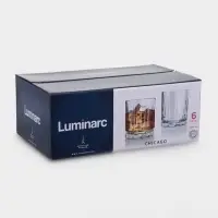 Стакан низкий "Чикаго" 300 мл, 6 шт