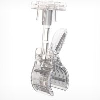 Держатель пластиковой рамки универсальный, 5,5&times;5&times;12 см, цвет прозрачный