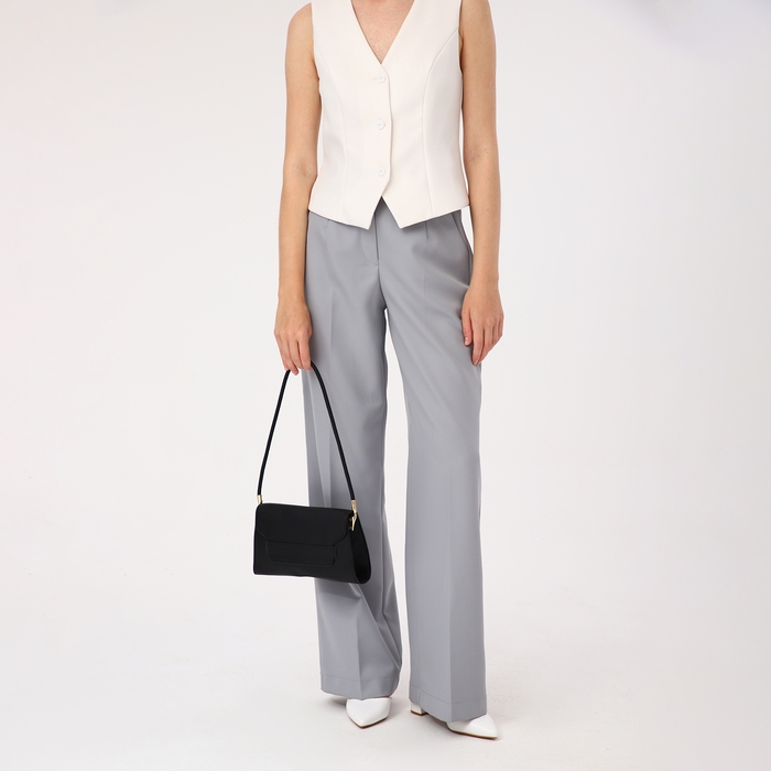 Сумка-мессенджер без застёжки, цвет чёрный Сумка-мессенджер без застёжки, цвет чёрный