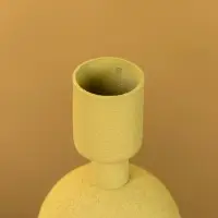 Подсвечник на 1 свечу "Олива" с 2 сферами 8,5х8,5х18 см