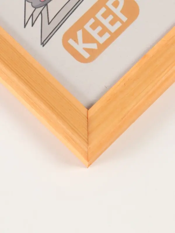 Фоторамка дерево 15х21 см, сосна №2 (пластиковый экран)