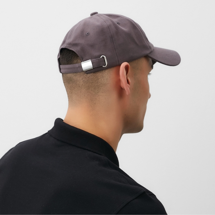 Кепка "Awesome" MINAKU, цвет серый, размер 58