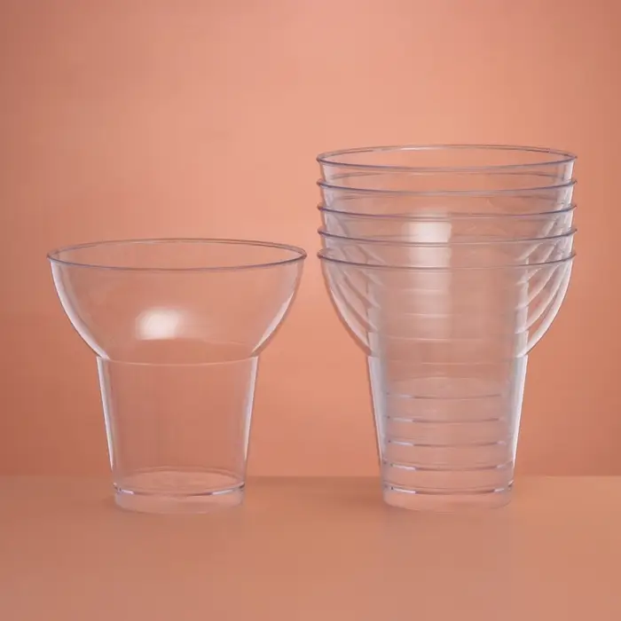 Форма пластиковая одноразовая для фуршета &laquo;Кубок&raquo;, 250 мл, прозрачная