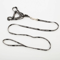 Комплект Security dog, шлейка 26-39 см, поводок 120х1 см Комплект Security dog, шлейка 26-39 см, поводок 120х1 см