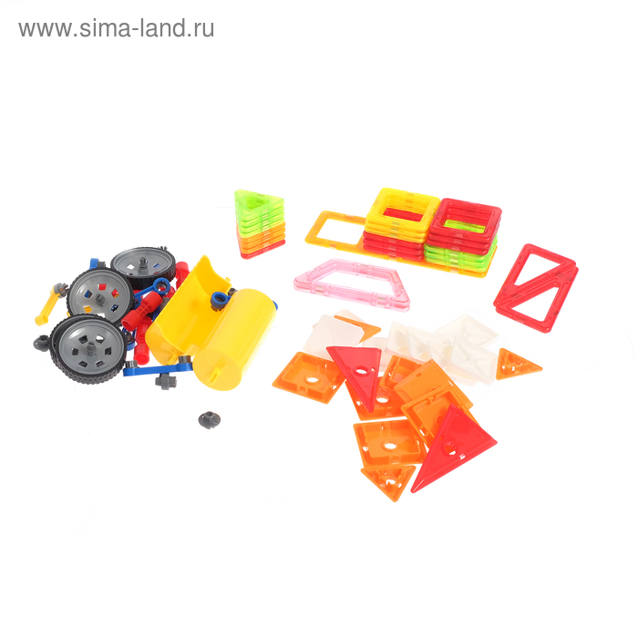 Конструктор магнитный «Магический магнит», 76 деталей Конструктор магнитный «Магический магнит», 76 деталей