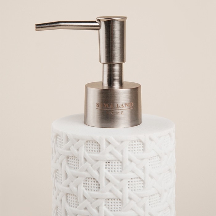 Аксессуары для ванной SL Home, 3 предмета: дозатор, мыльница, стакан