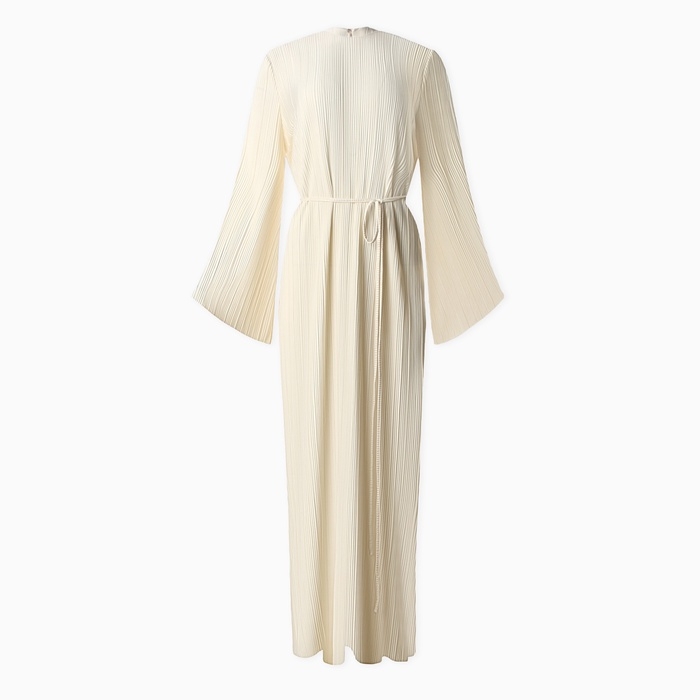 Платье женское MIST Classic collection, макси, размер 48-50, бежевое Платье женское MIST Classic collection, макси, размер 48-50, бежевое