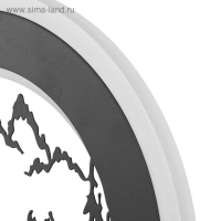 Бра "Олень" LED 24Вт 3000-4000К черный 22х3,5х22 см