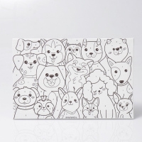 Картина по номерам для детей &laquo;Щенки-друзья&raquo;, 20 х 30 см