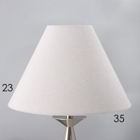 Настольная лампа с абажуром RISALUX «Эрика», Е27, 40 Вт, серебро, 34×34×56 см Настольная лампа с абажуром RISALUX «Эрика», Е27, 40 Вт, серебро, 34×34×56 см