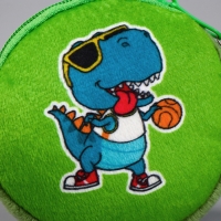 Кошелёк детский для мальчика в шоубоксе &laquo;Динозаврик&raquo;, плюш, цвет МИКС