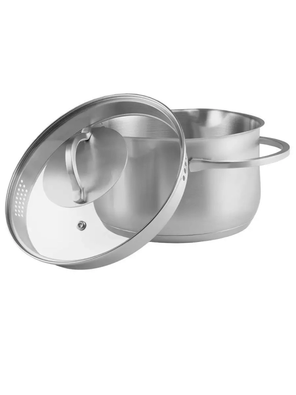 Кастрюля 3,5 л с крышкой Solid-20С для индукционной плиты