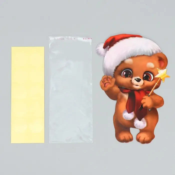 Пакет под сладости &laquo;Мишка&raquo;, 11 х 6 см