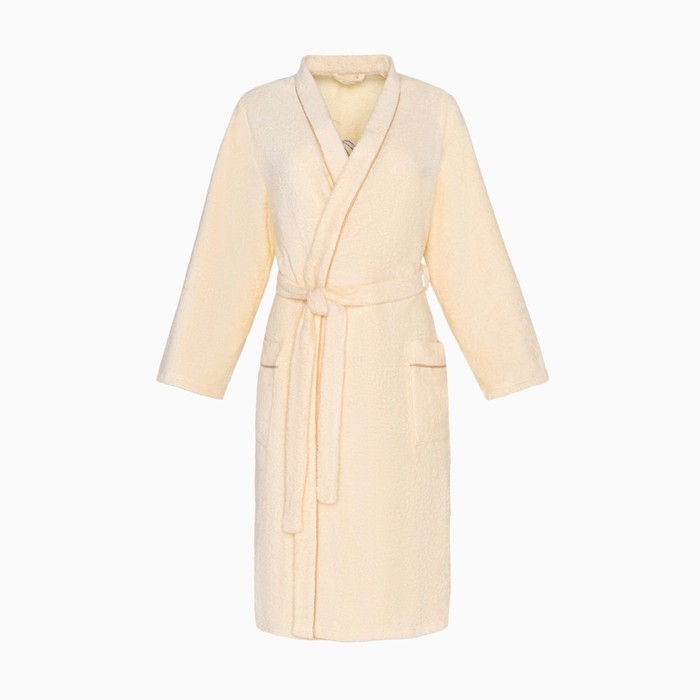 Халат махровый женский Этель "Жена любимая" размер 50-52, 100% хлопок
