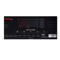 Клавиатура MARVO KG901, игровая, проводная, механическая, 87 клавиш, USB, подсветка, черная Клавиатура MARVO KG901, игровая, проводная, механическая, 87 клавиш, USB, подсветка, черная