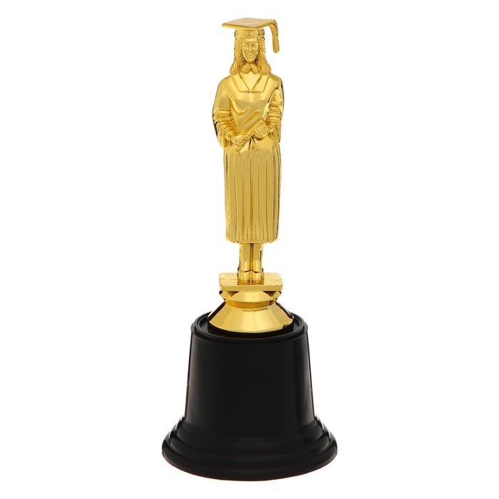 Фигура под нанесение на Выпускной &laquo;Выпускница&raquo;, пластик, высота 17,5 см